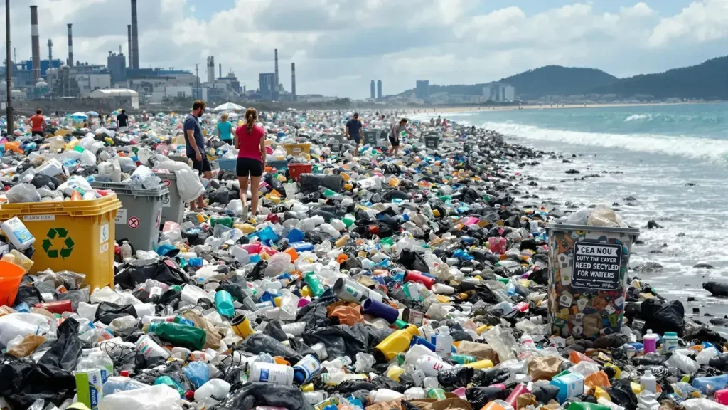 La realtà del riciclo della plastica: speranza per gli oceani o illusione ingannevole?